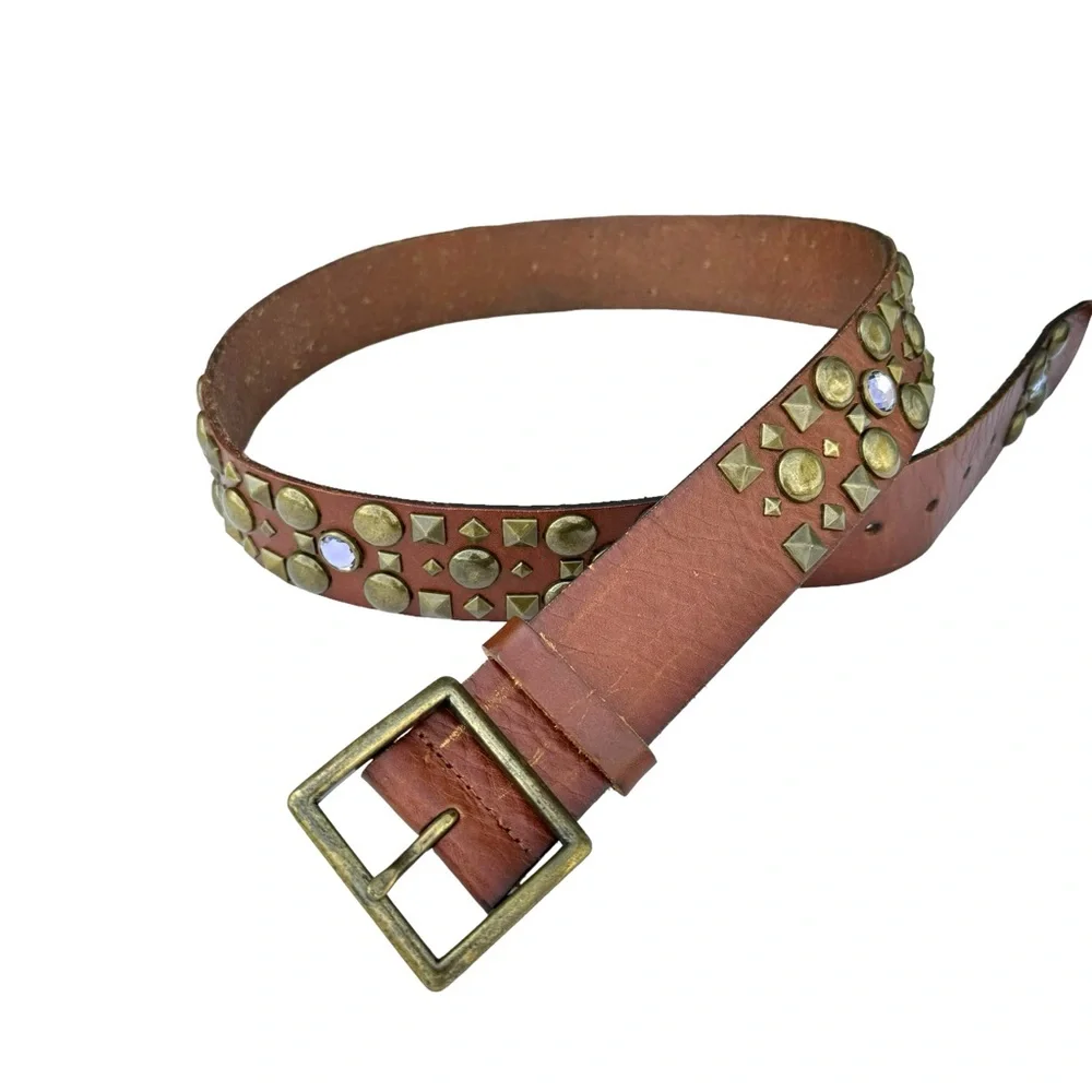 Michael Kors Belt Brown Leather Women’s